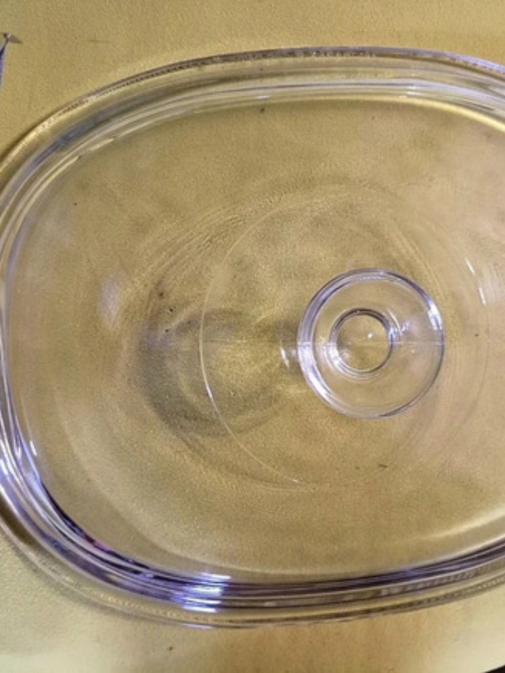 CorningWare French White 1.5-Quart Oval Glass Replacement Lid (F-12-C) Lid